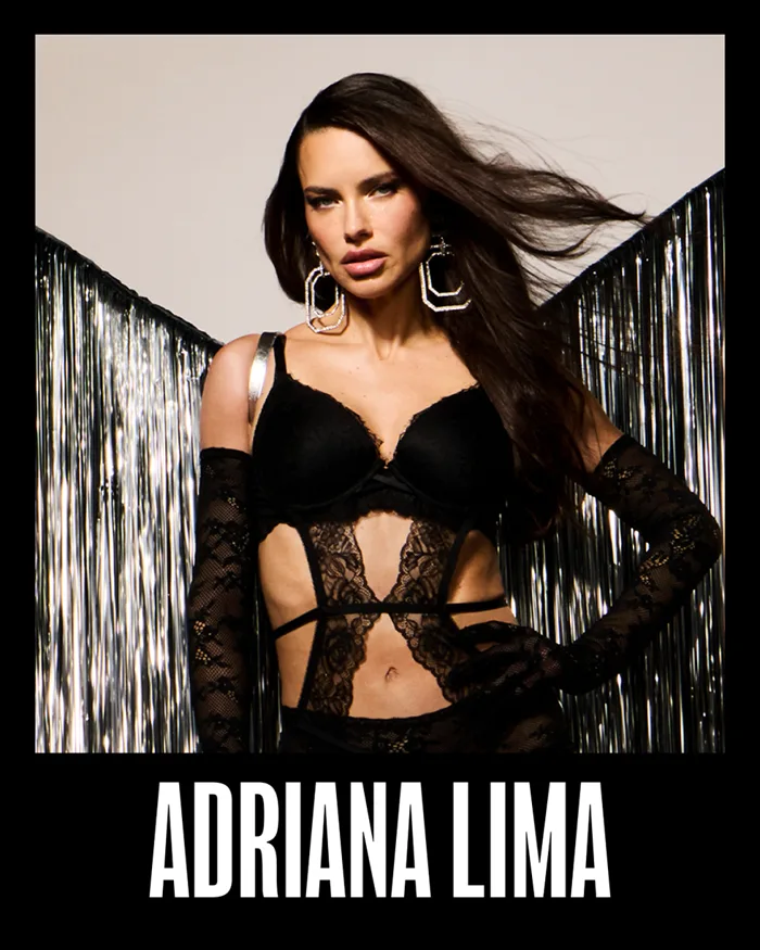 Official Victoria's Secret Fashion Show 2026 cast card: Adriana Lima