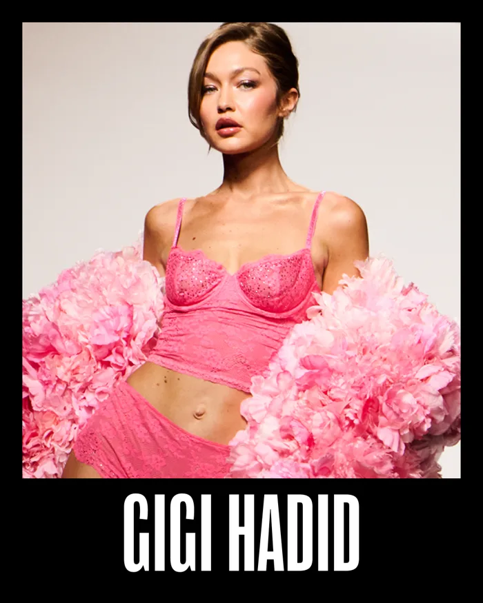 Official Victoria's Secret Fashion Show 2026 cast card: Gigi Hadid